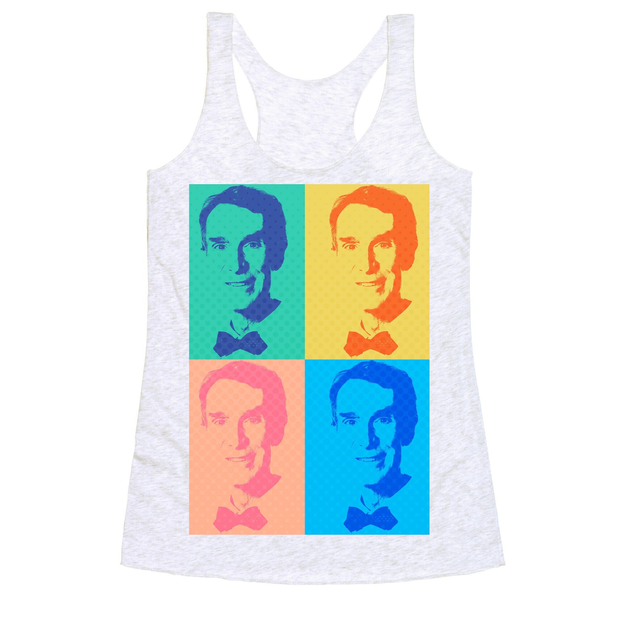 Pop Art Bill Nye Racerback Tank